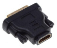 Адаптер Buro DVI-D (m) -  HDMI (f),  GOLD ,  черный [bhp ret ada_hdmi-dvi]