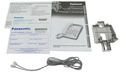 Panasonic KX-TS2362RUW (белый) {16зн ЖКД, однокноп.набор 20 ном.}