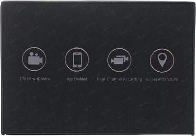 Видеорегистратор 70mai Xiaomi A500S Dash Cam Pro Plus+ черный 5Mpix 1944x2592 1080p 140гр. GPS MSC8336D
