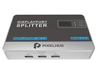 Видеоразветвитель PIXELHUE 4к displayport 1-3 Extender DisplayPort 4K 1-3