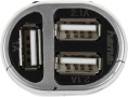Автомобильное зарядное устройство HAMA H-173603, 3xUSB-A, 5Вт, 2.1A, черный [00173603]