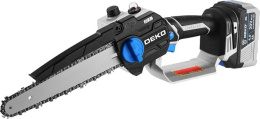 Пила цепная аккумуляторная бесщеточная DEKO DKCHS 20V, 20В, 1x4.0Ач 063-4483-1
