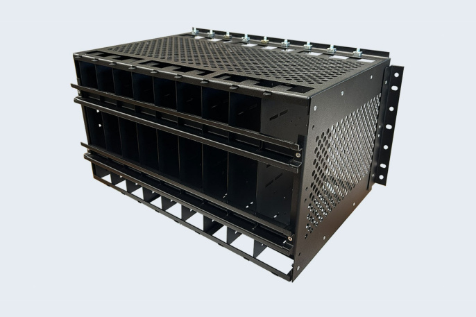 Рама-адаптер 19", для удлинителей/переключателей/контент-плееров TNTV, 6U [TNTV RACK-2]