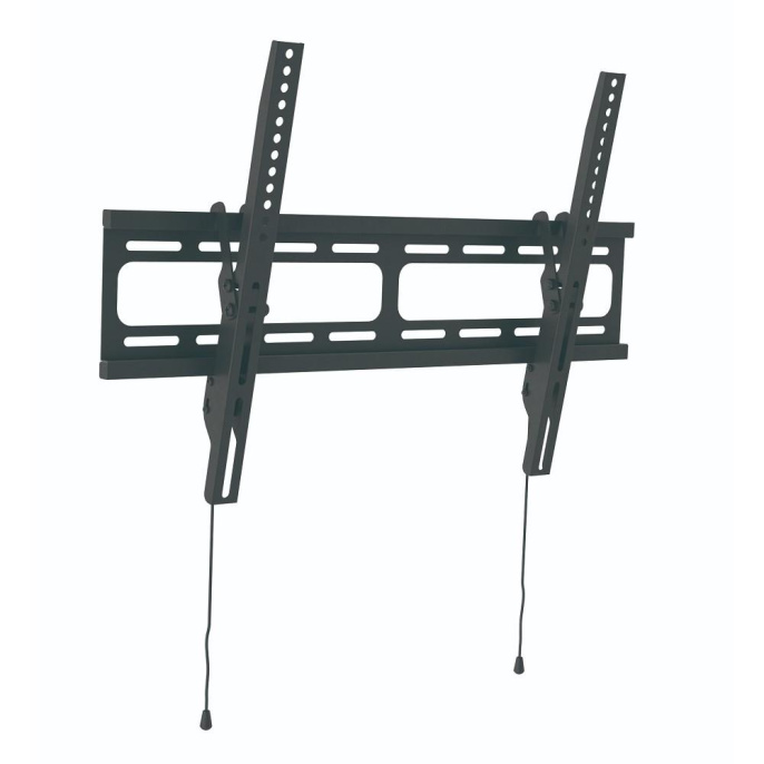 Wize [WT55] для 32"-80" LCD телевизоров, VESA 600x400, угол наклона 3-12°, расстояние от стены 4 см, до 45 кг, черн., розн. упаковка