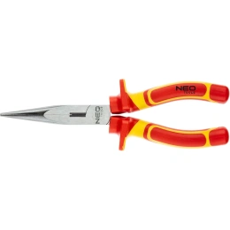 Плоскогубцы NEO Tools удлиненные, прямые, 200 мм, 1000V, CrV, полированные 01-225