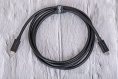 Кабель CABLETIME CT40K (CT-C160-U31-TB4-BB1.8) 1.8 м THUNDERBOLT 4 8K/40G/100W черный
