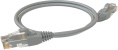 Патч-корд Sysmatrix PC 4545.5EU26.1LSZHGY U/UTP RJ-45 вил.-вилка RJ-45 кат.5E 1м серый LSZH