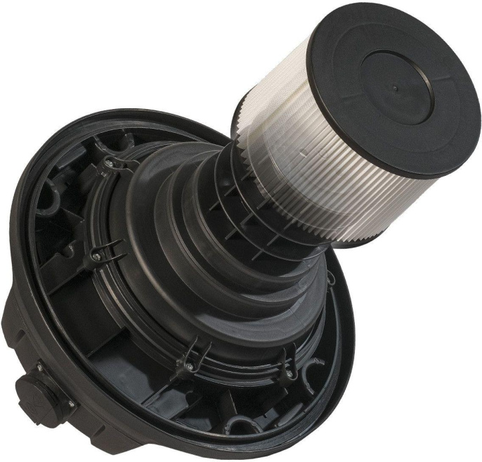 Строительный пылесос Bort BSS-1215-P, синий [93417432]