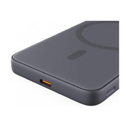 Внешний аккумулятор (Power Bank) AUKEY Magnetic PB-MS03,  5000мAч,  черный [apb-pb-ms03bk]