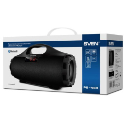 Колонка портативная Sven PS-460, 18Вт, черный [sv-015237]