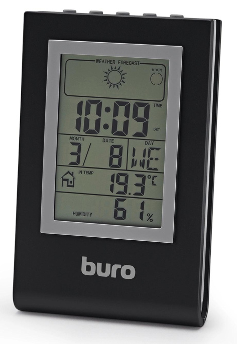 Погодная станция Buro H117AB,  серебристый