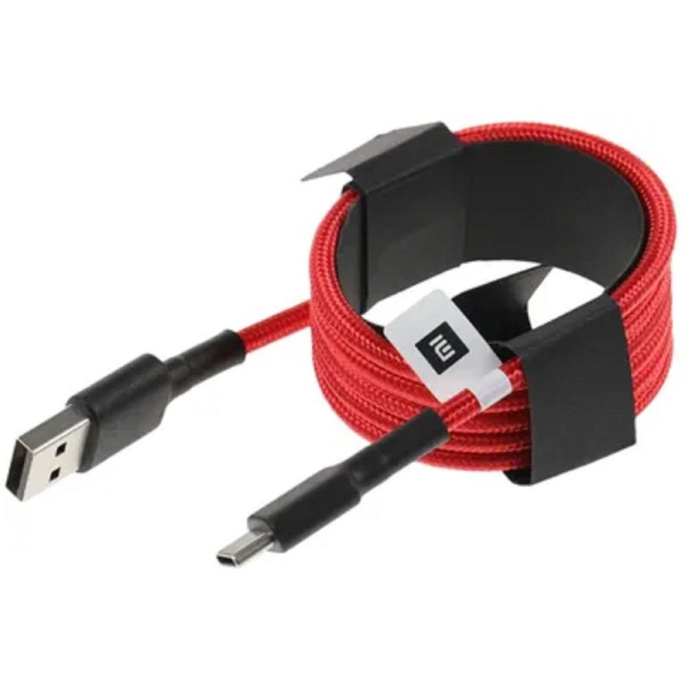 USB-кабель XIAOMI Mi Braided USB Type-C Cable SJX10ZM 100см красный