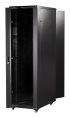 Шкаф коммутационный LanMaster TWT-CBB-22U-6X6-G1 напольный,  стеклянная передняя дверь,  22U,  600x600 мм