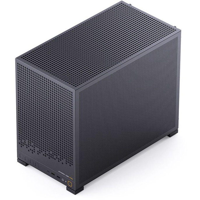 Корпус без блока питания Case JONSBO D32 PRO, Mini-Tower, TG, no fan, 2xUSB-A 3.2 + 1xUSB-C 3.2, mATX, mDTX, mITX Black (D32 PRO BLACK)