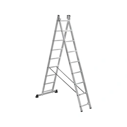 Двухсекционная алюминиевая лестница SevenBerg 2x9 ступеней 920209