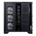Корпус ATX Без БП ADATA XPG INVADER X BTF Black INVADERXBTFMT-BKCWW Куб,Tempered Glass, USB 3.2 Gen 2 Type-A, USB 3.2 Gen 2 Type-C, 5x120mm ARGB FAN, HD Audio+Mic, VGA MAX 400mm, CPU MAX 175mm, пылевые фильтры Black
