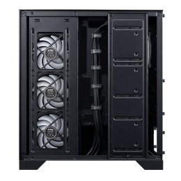 Корпус ATX Без БП ADATA XPG INVADER X BTF Black INVADERXBTFMT-BKCWW Куб,Tempered Glass, USB 3.2 Gen 2 Type-A, USB 3.2 Gen 2 Type-C, 5x120mm ARGB FAN, HD Audio+Mic, VGA MAX 400mm, CPU MAX 175mm, пылевые фильтры Black