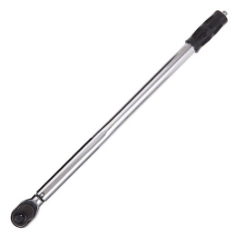 Динамометрический ключ предельный Deli DL-YN-40200 40-200Нм, 1/2", головка Cr-Mo, 72 зуба, точность +/- 3%, противоскользящая рукоятка, кейс