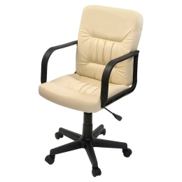 Кресло Фабрикант Чери А Кожа иск. DO №122 кремовый ТГ PL 600 PL ролик ст. X1508357 4610018464921