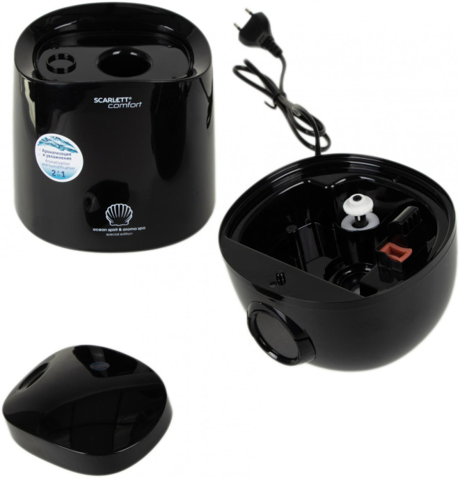 Увлажнитель воздуха ультразвуковой Scarlett SC-AH986E10, 2.3л, черный