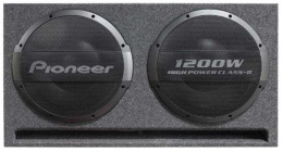 Сабвуфер автомобильный Pioneer TS-WX1220AH 1000Вт активный 30см/12"