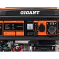 Бензиновый генератор Gigant 6,5 кВт; эл.стартер; ATS; колёса и ручки GGL-6500E