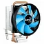 Cooler Aerocool Verkho 1-3P {Soc-FM2+/AM2+/AM3+/AM4/1150/1151/1155 3-pin 28dB Al+Cu 100W 280gr} Ret