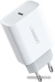 Зарядное устройство UGREEN CD137 60450 Fast Charging Power Adapter With PD 20W EU. Цвет: белый (60450_)
