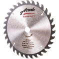 Диск пильный по дереву (160х16 мм; 32T; ч/рез) АТАКА 8079520