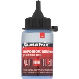 Меловой синий порошок 50 г, для разметочных шнуров MATRIX 84861