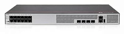 Коммутатор HUAWEI S5735-L8P4S-QA1 (8*10/100/1000BASE-T ports, 4*GE SFP ports, PoE+, AC power, Fanless) + Basic Software