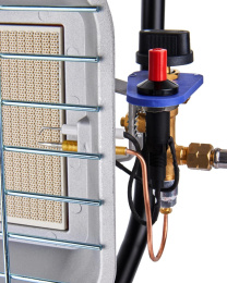 Тепловая пушка газовая Elitech ТП 3ГИ 4600Вт серый/черный