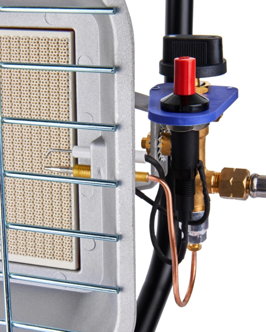 Тепловая пушка газовая Elitech ТП 3ГИ 4600Вт серый/черный