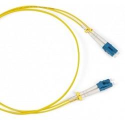 Оптический патч-корд simplex FC-LC 9/125 SM Hyperline FC-S2-9-LC/UR-LC/UR-H-2M-LSZH-YL 2 метра желтый