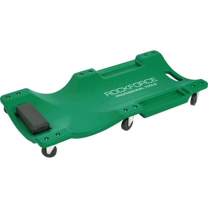 Лежак для автослесаря пластиковый Rockforce на 6 колесах RF-9U0311P36-1(60051)