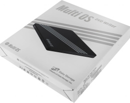 Оптический привод/ H.L Data Storage Multi OS Portable DVD-Writer, DVD±RW, CD, USB2.0 совместим с 3.0 , Black