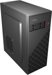 Корпус ATX KINGPRICE KPCC-MD203, Midi-Tower, без БП,  черный