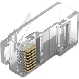 Коннектор Vention RJ45 8p8c , cat. 5, под витую пару 10шт. (VBSJT-5U)
