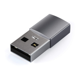 Адаптер Satechi USB Type-A to Type-C. Цвет серый космос. (ST-TAUCM)