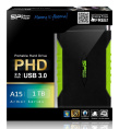 1ТБ Внешний диск HDD  Silicon Power Armor A15, USB 3.0, черный [sp010tbphda15s3k]