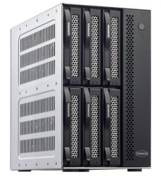 Внешний корпус для жёстких дисков TerraMaster D6-320 DAS tower/JBOD,Single Disk/up to 6 SATA 3,5' or 2,5' /1xUSB3.2 Type-C gen2/1xPS/1YW