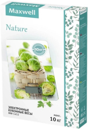 Весы кухонные Maxwell Nature MW-1452,  рисунок