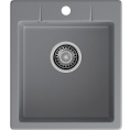 Кухонная мойка GRANFEST GRANFEST Мойка URBAN 242 1-чаша 420*490мм, монтаж: врезной, материал: кварц, цвет: темно-серый URBAN 242 dark gray