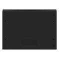 Шкаф телекоммуникационный 19" настенный 4U ExeGate EC-WM-4U.450.G.BLACK 19”, 4U, 600x450x280mm ШхГхВ , передняя дверь закаленное стекло, съемные боковые панели, пыле- и влагозащита IP23, черный RAL 9004 EX300250RUS