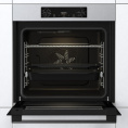 Духовой шкаф электрический Gorenje BOSB6737E06X, 77л, дверца с 2 стеклами, нержавеющая сталь/черный