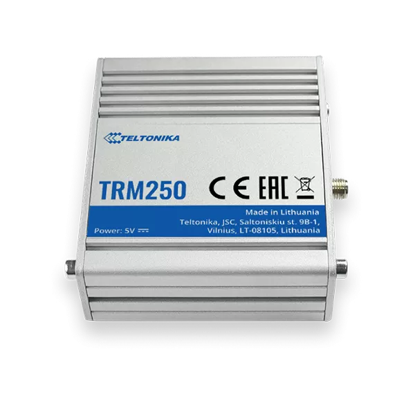 Модем Teltonika TRM250 TRM2500000 industrial LTE 4G/LTE Cat m1 , 2G, NB-IoT / EGPRS