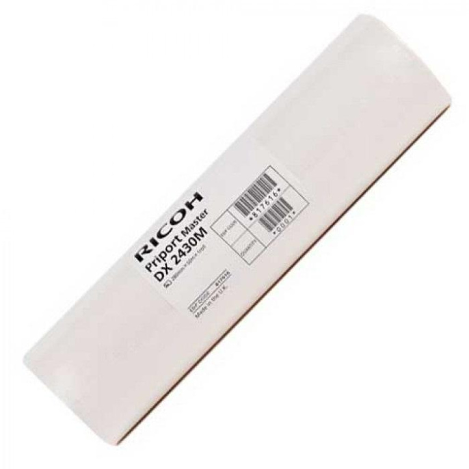Мастер-плёнка для дупликатора тип 2430M/ RICOH PRIPORT MASTER DX 2430M 817616