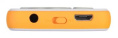MP3 плеер Digma S4 flash,  8ГБ,  белый/оранжевый