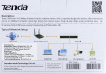 Коммутатор TENDA S108, неуправляемый