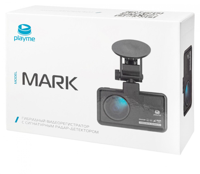 Видеорегистратор с радар-детектором PlayMe MARK,  GPS